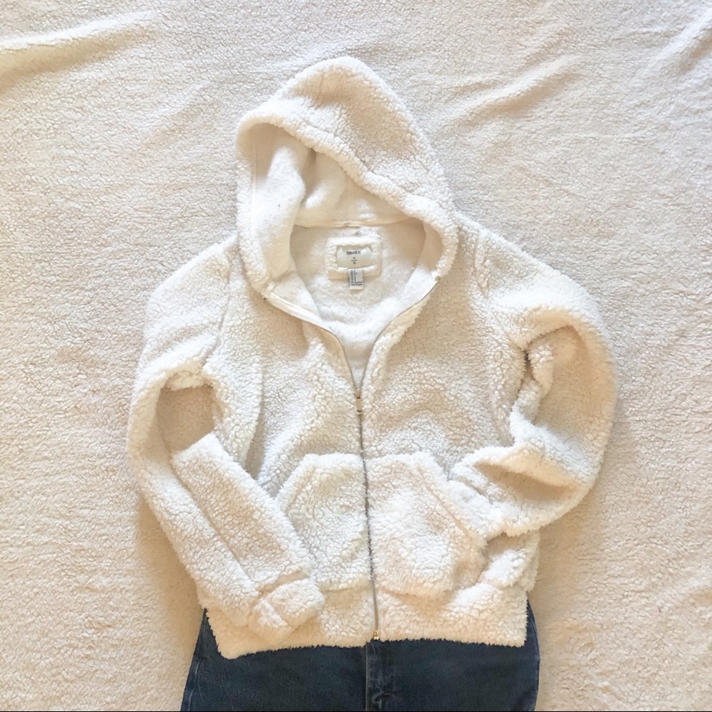 White Teddy Jacket